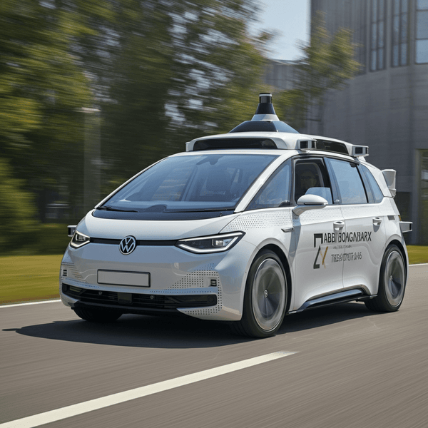 Volkswagen's New Robotaxi Takes to the Streets: Testing in Wolfsburg