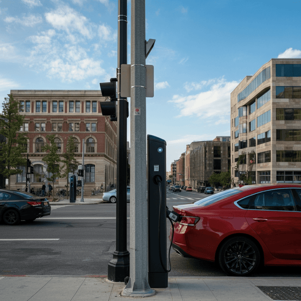Washington D.C. Transforms Street Poles into EV Chargers with Voltpost's Cutting-Edge Technology