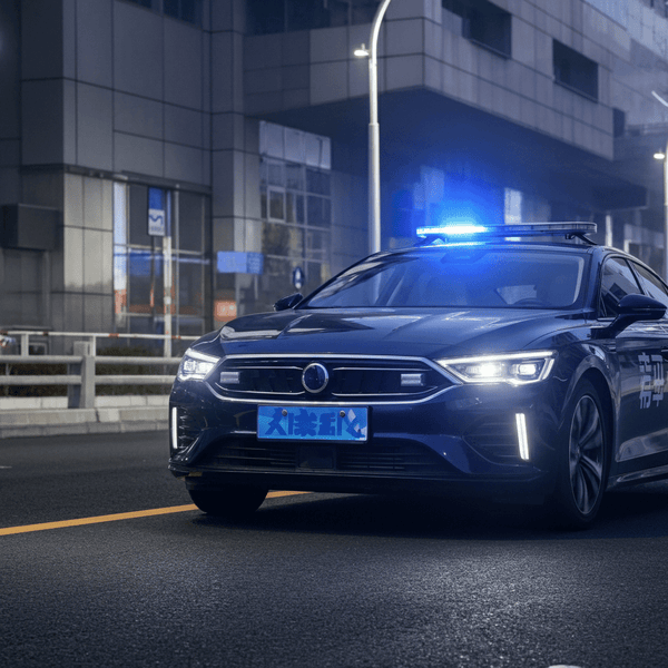 Watch Xpeng’s Autonomous System Navigate a Police Drunk Driving Check