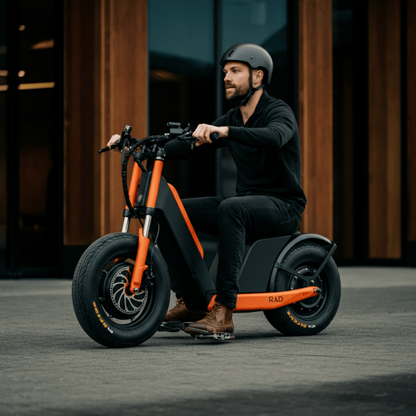 Wheel-E Podcast: Innovations in Electric Mobility, from Rad's Sunset to Onewheel Minibike