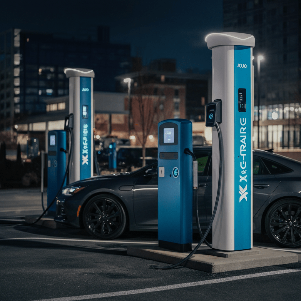 XCharge NA and JOJO Launch EV Fast Chargers in Illinois