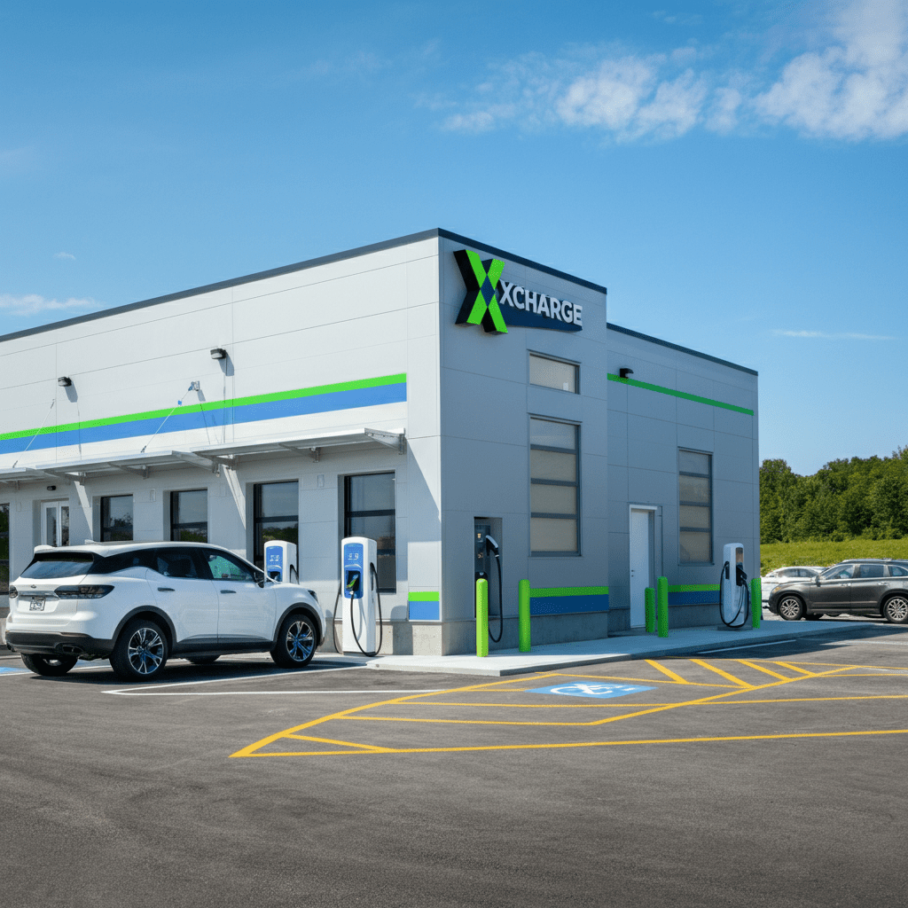 XCharge NA Launches New England’s Fastest EV Charging Site - Tesevo