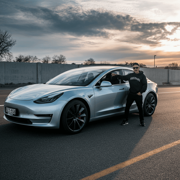 YouTuber Creates Go-Kart from Stripped Tesla Model 3 for Just $2,000
