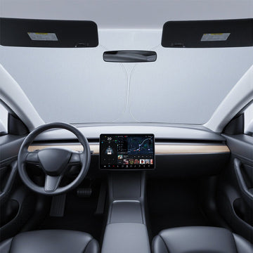 2017-2023 Model 3 Custom-Fit Sunshade - Tesevo