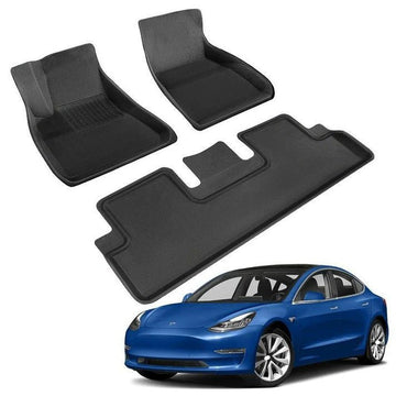 2017-2023 Tesla Model 3 Floor Mat - Tesevo