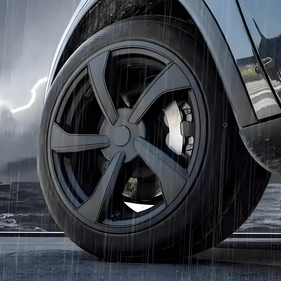 19″ Crossflow Wheel Covers for Tesla Model Y Juniper (4PCS) - Tesevo