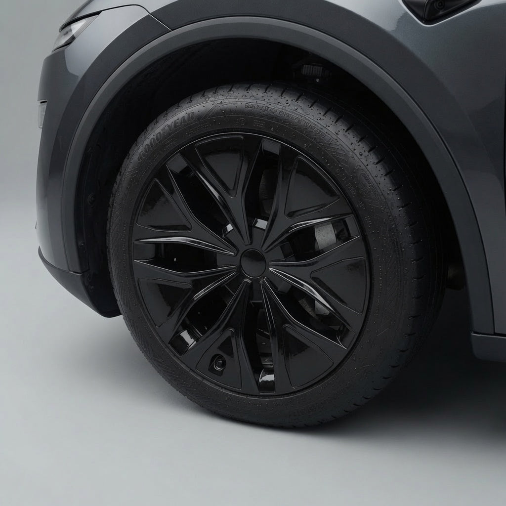 TESEVO Model YL 19 Machina 2.0 turbine style wheel covers close-up detail