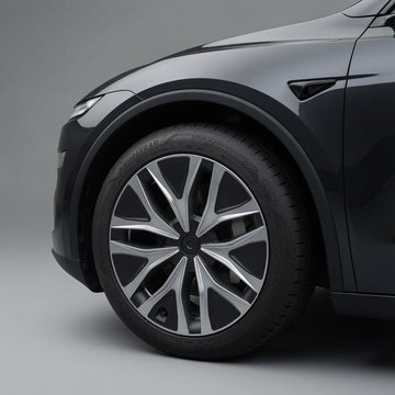 19" Machina 2.0 Wheels Covers for Model YL (6-Seater) 2026+ | Turbine Style