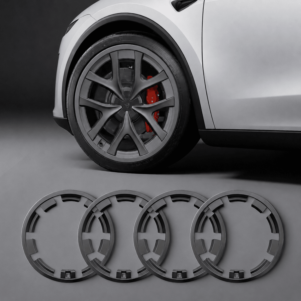 21'' Arachnid 2.0 Wheels Rim Protectors for 2025+ Model Y Juniper Performance - Tesevo