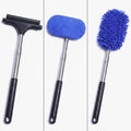 3-in-1 Car Window Wiper with Extendable Handle | 180° Rotating - Tesevo