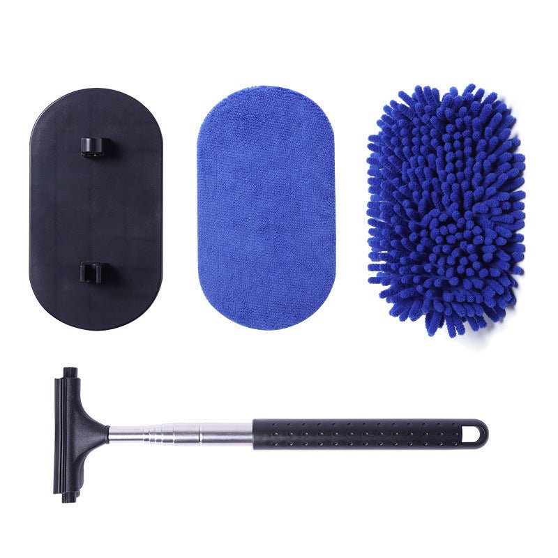 3-in-1 Car Window Wiper with Extendable Handle | 180° Rotating - Tesevo