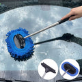 3-in-1 Car Window Wiper with Extendable Handle | 180° Rotating - Tesevo
