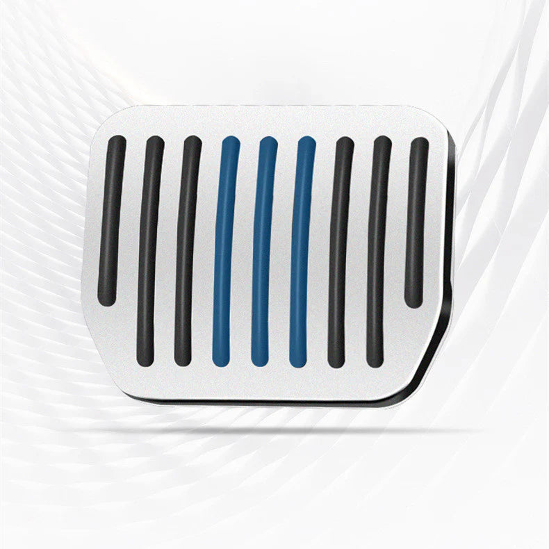 Tesevo anti-slip pedal cover grooves for Tesla