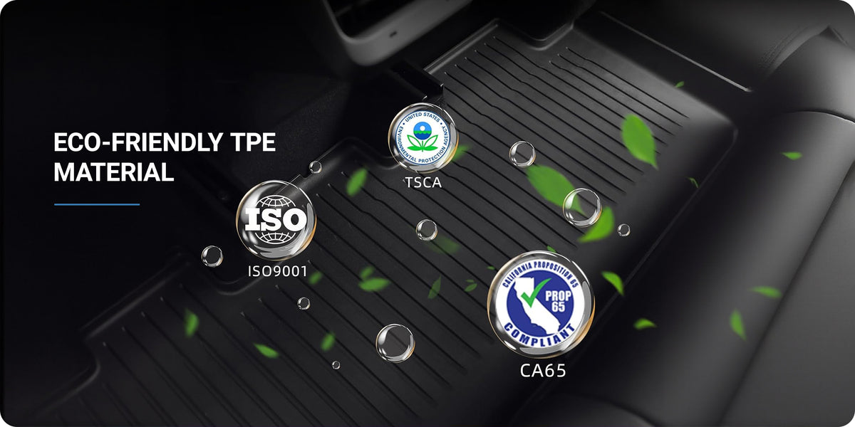 Eco-friendly odorless TPE floor mat material