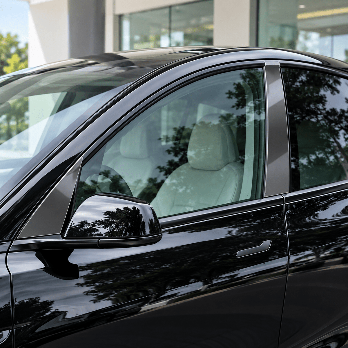 AB Pillar Protective Film for Tesla Model 3 Highland / Model Y Juniper / Model YL | 4-Pack - Tesevo