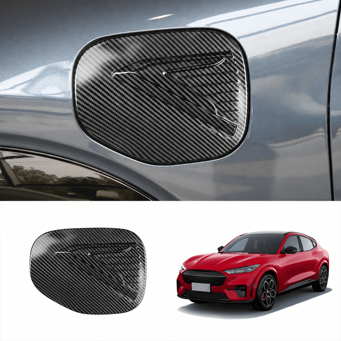ABS Charging Port Protective Cover for Mustang Mach-E 21-25 - Tesevo
