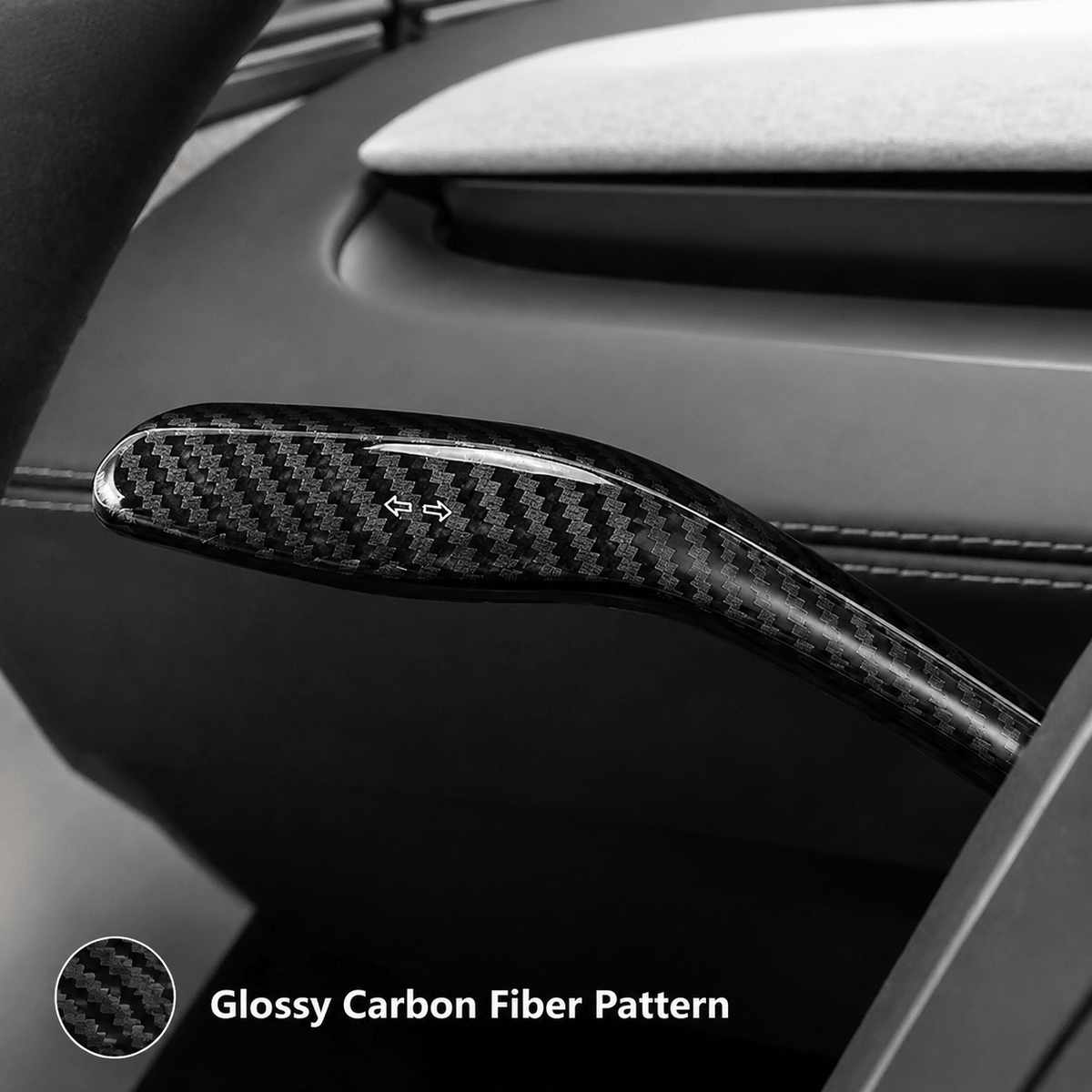 TESEVO Highland Juniper YL ABS turn signal stalk cover angled view