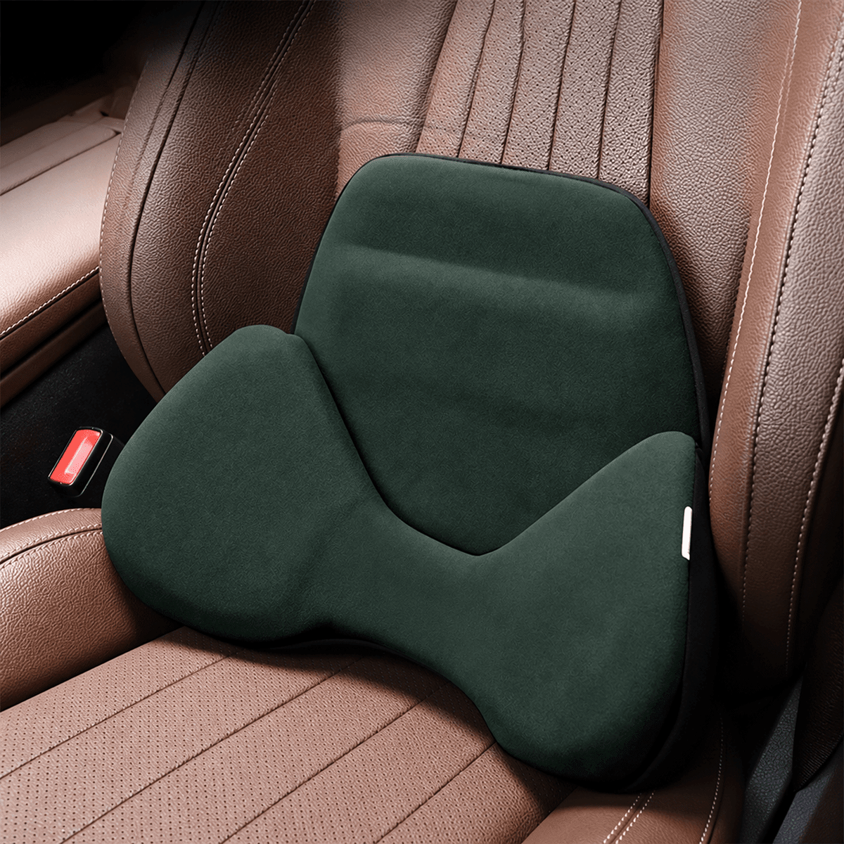 Alcantara Lumbar Support Pillow for Tesla Model 3/Y/X/S/Cybertruck - Tesevo