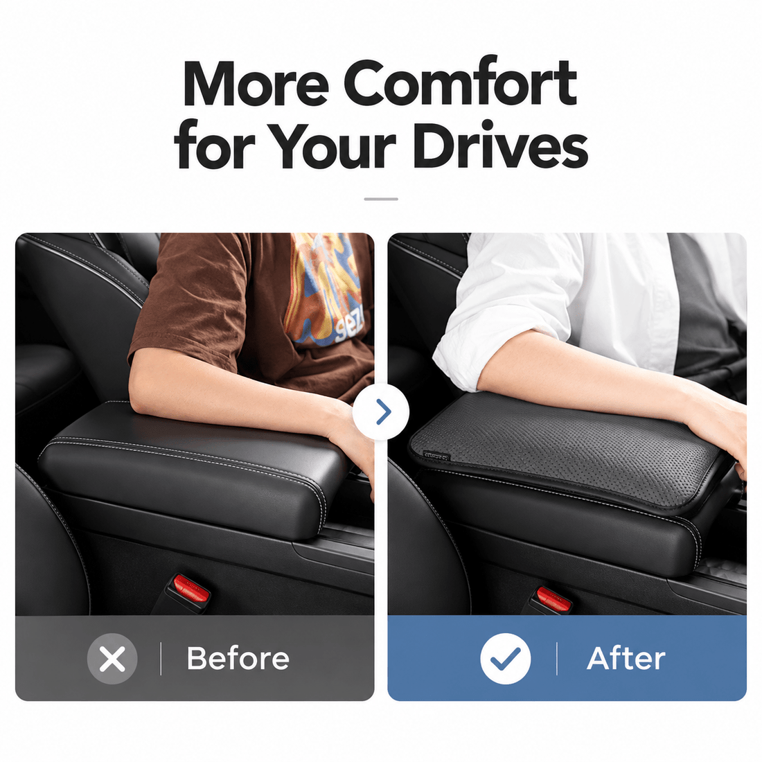 Armrest Cushion for Tesla Model 3/Y/X/S - Tesevo