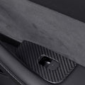 Carbon Fiber Door & Window Switch Panel Covers for Model 3 Highland / Model Y - Tesevo