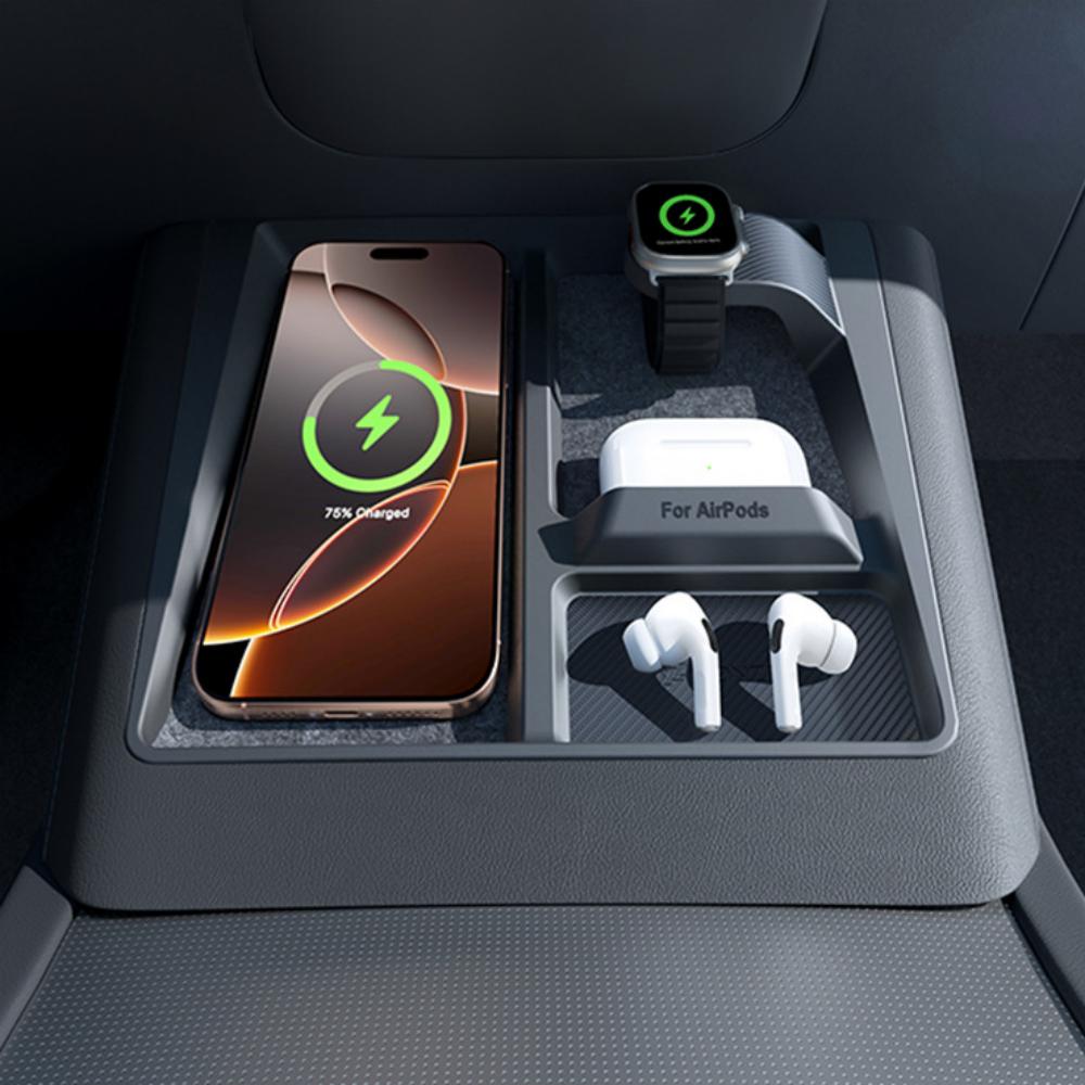 TESEVO Juniper 3-in-1 charging organizer with phones
