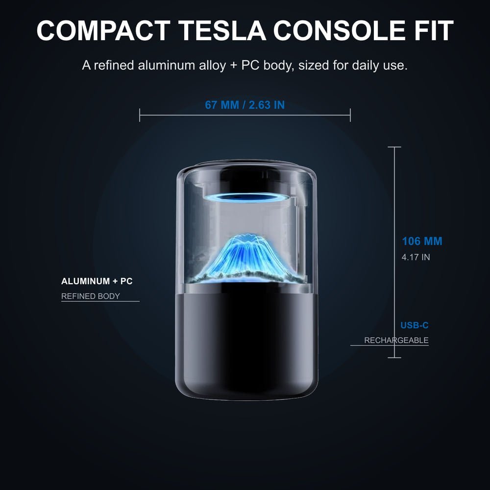 Cloud Mist Car Diffuser With Ambient Light for Tesla Model 3/Y/S/X - Tesevo