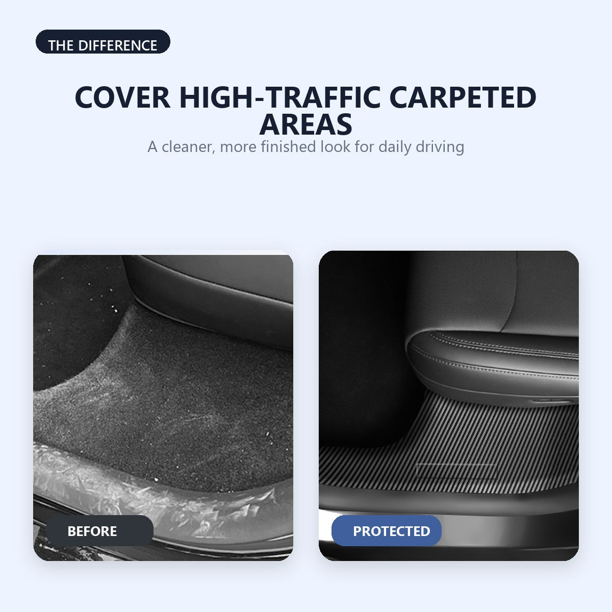 Completed Interior Door Sill Protection Kit for Model Y Juniper - Tesevo