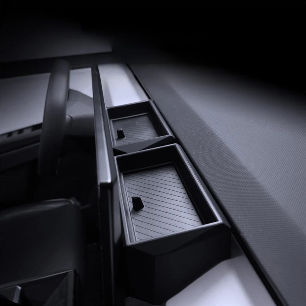 Cybertruck Center Console Behind-Screen Storage Box (2 Pcs)