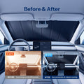 Foldable Front Windshield Sunshade for Model 3 / Model Y - Tesevo