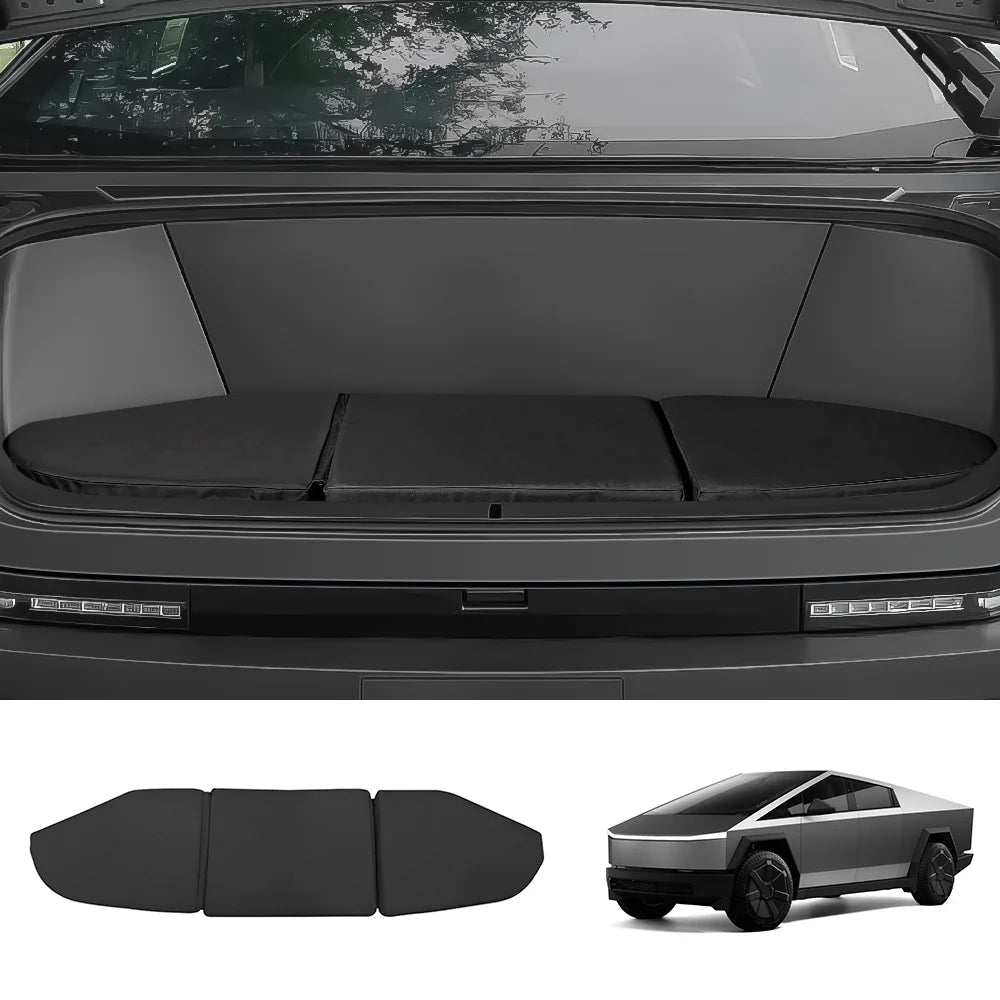 TESEVO foldable frunk seat cushion for Cybertruck camping