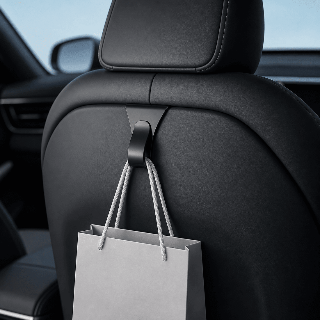 Front Seat Back Hooks for Tesla Model S / Model X 2023+ | 2-Pack - Tesevo