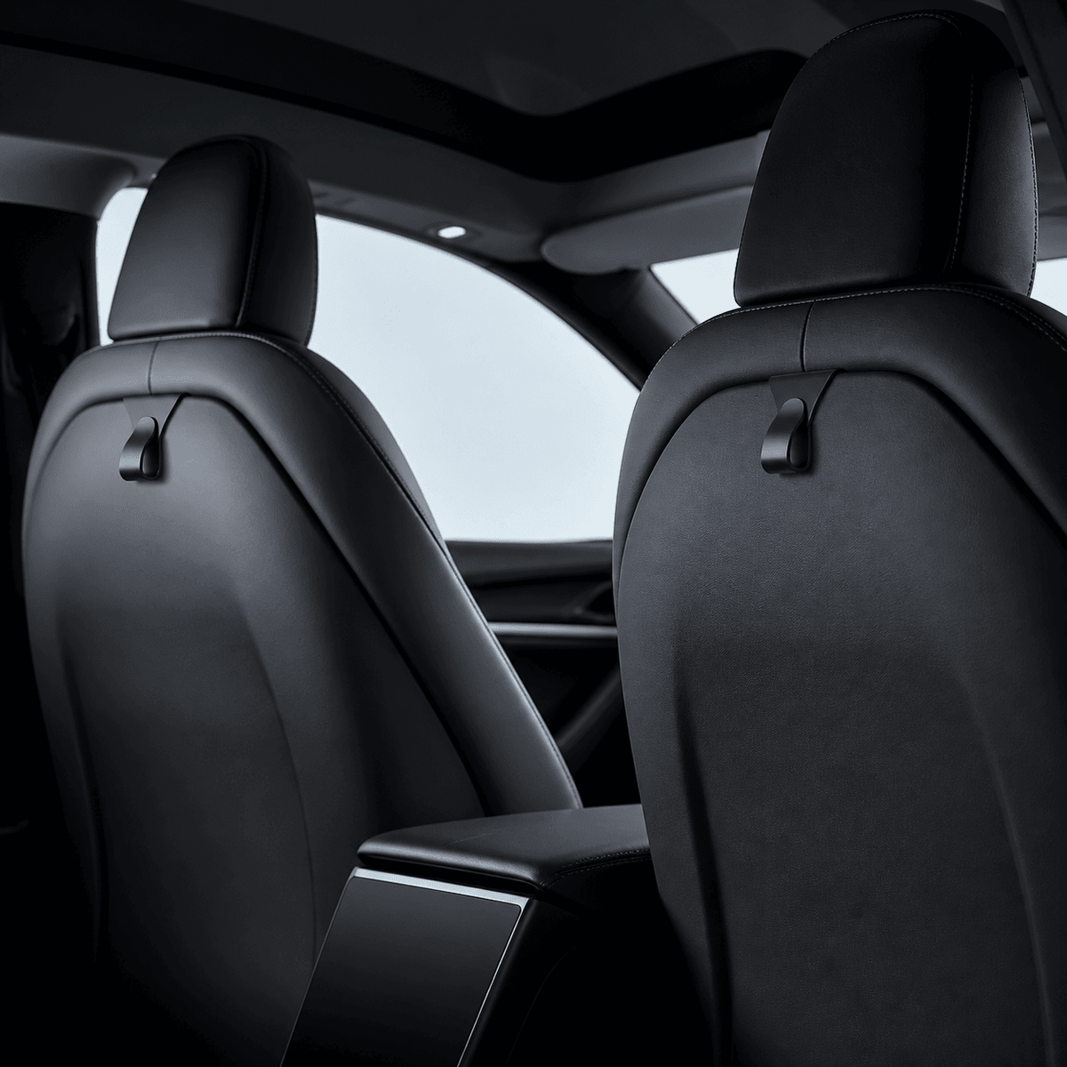 Front Seat Back Hooks for Tesla Model S / Model X 2023+ | 2-Pack - Tesevo