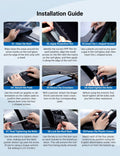 TESEVO Highland roof rack locks and clamps detail