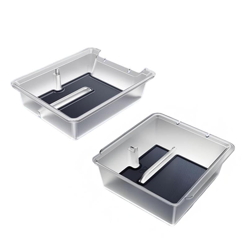 Tesevo Luminous Center Console Storage Organizer for Tesla Model Y Juniper and Model 3 Highland