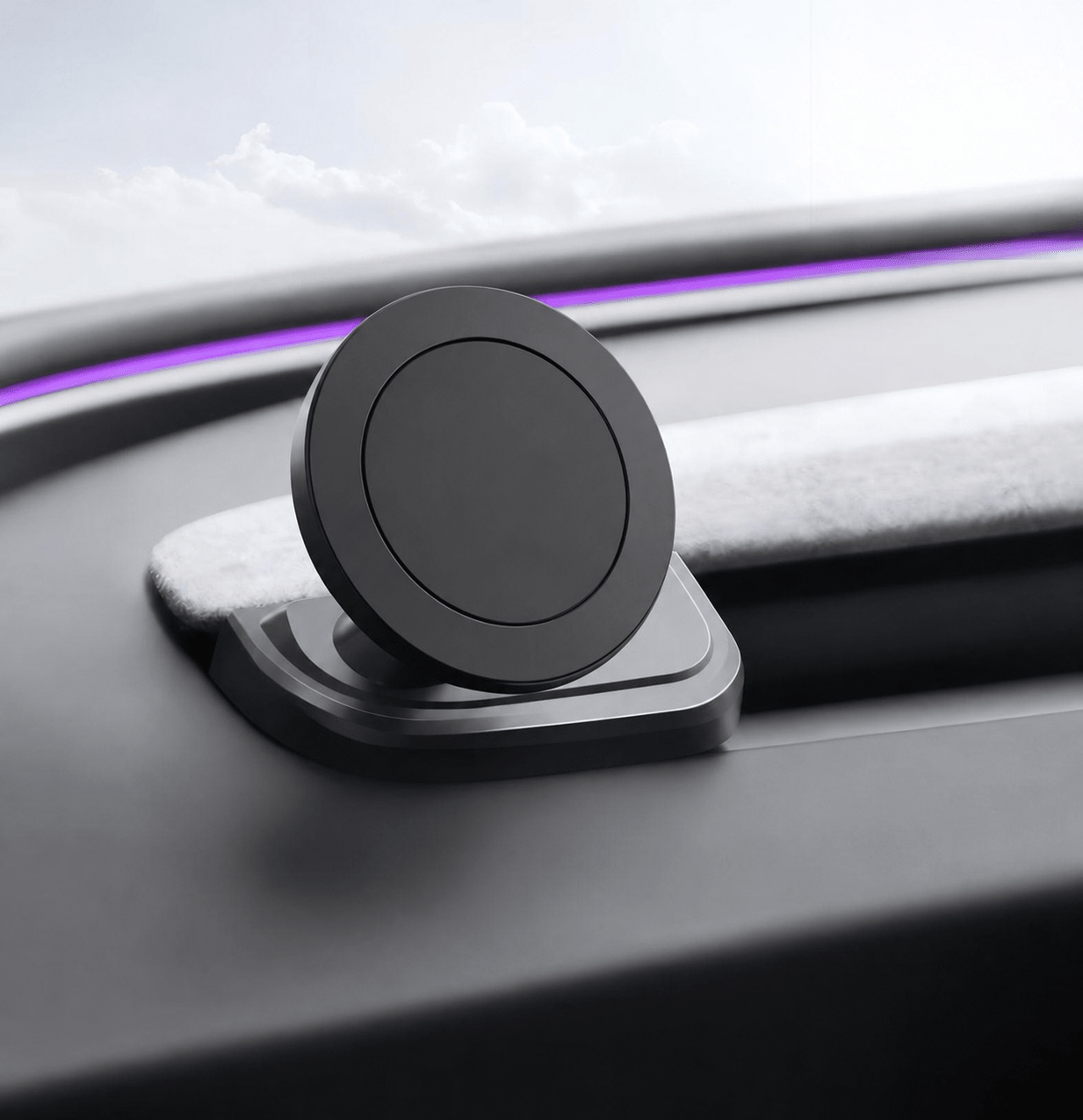 Magnetic Dashboard Phone Mount for Tesla Model 3 Highland / Model Y Juniper - Tesevo