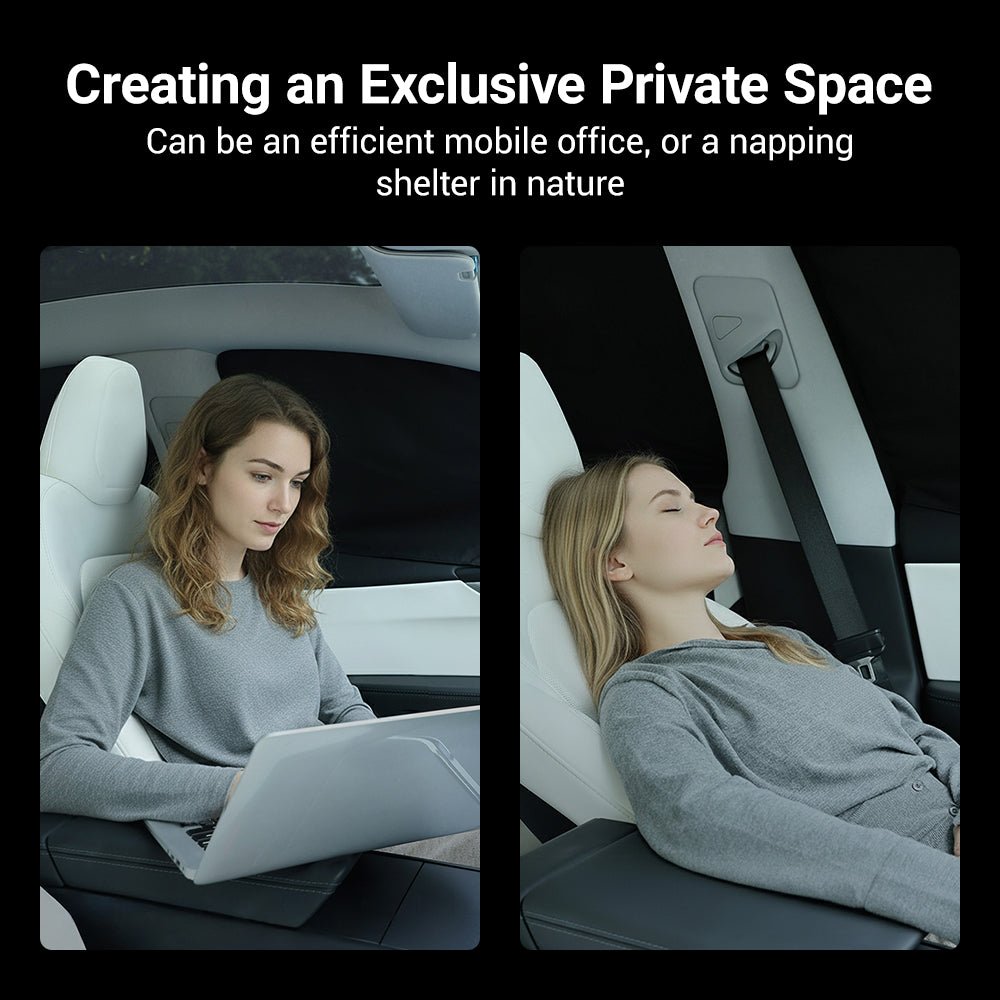 Privacy Side Window Shades for Model Y Juniper & Model 3 Highland (4PCS) - Tesevo