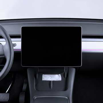TESEVO Cyber Silicone Tissue Box Holder for Model 3 & Model Y