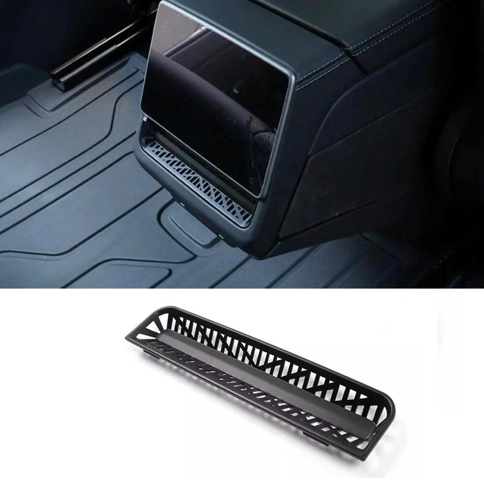 Tesevo Rear Air Vent Screen Protector Frame for Tesla Model 3 Highland and Model Y Juniper