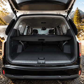 Retractable Rear Trunk Cargo Cover for Kia EV9 (24-26) - Tesevo
