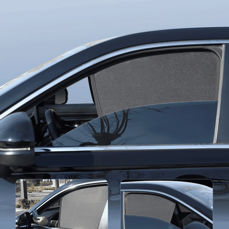 TESEVO magnetic mosquito net shade fitment detail