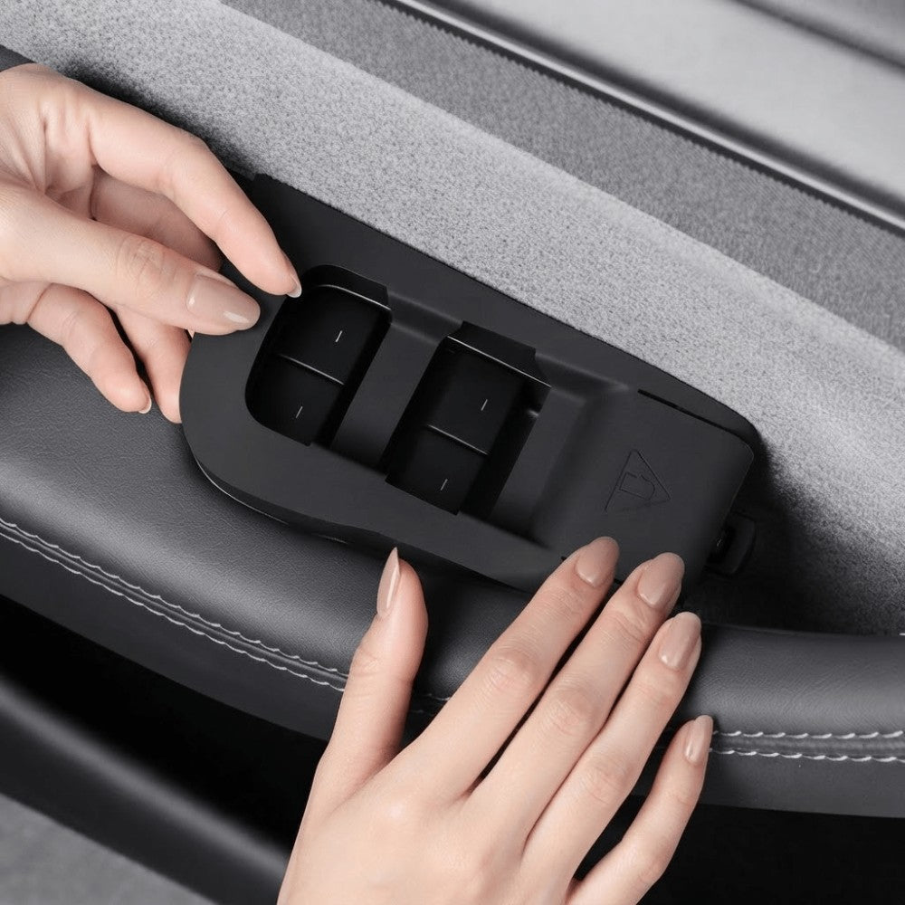 Silicone Window Switch Protection Trim Cover for Model YL - Tesevo