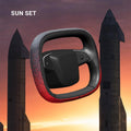 TESEVO Starlink 4.0 Cyber yoke steering wheel Highland Juniper cabin view