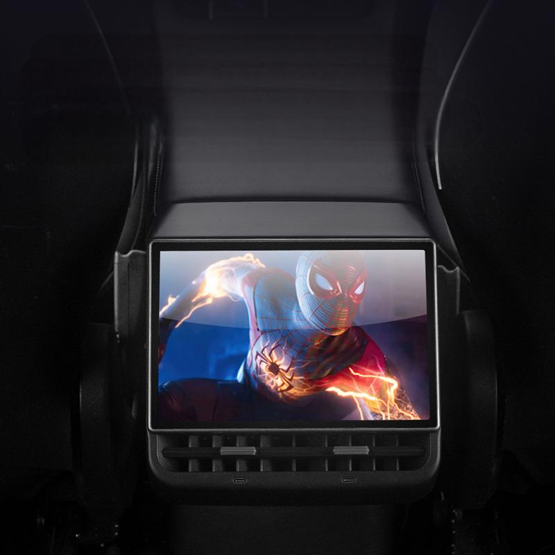 Tesla Model Rear Screen TESEVO 8.66 Inch Android Rear Entertainment Display Screen for Tesla M