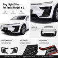 TESEVO Model YL 2026 ABS fog light trim covers product photo