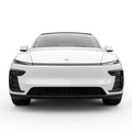 TESEVO Model YL 2026 ABS fog light trim covers installed view