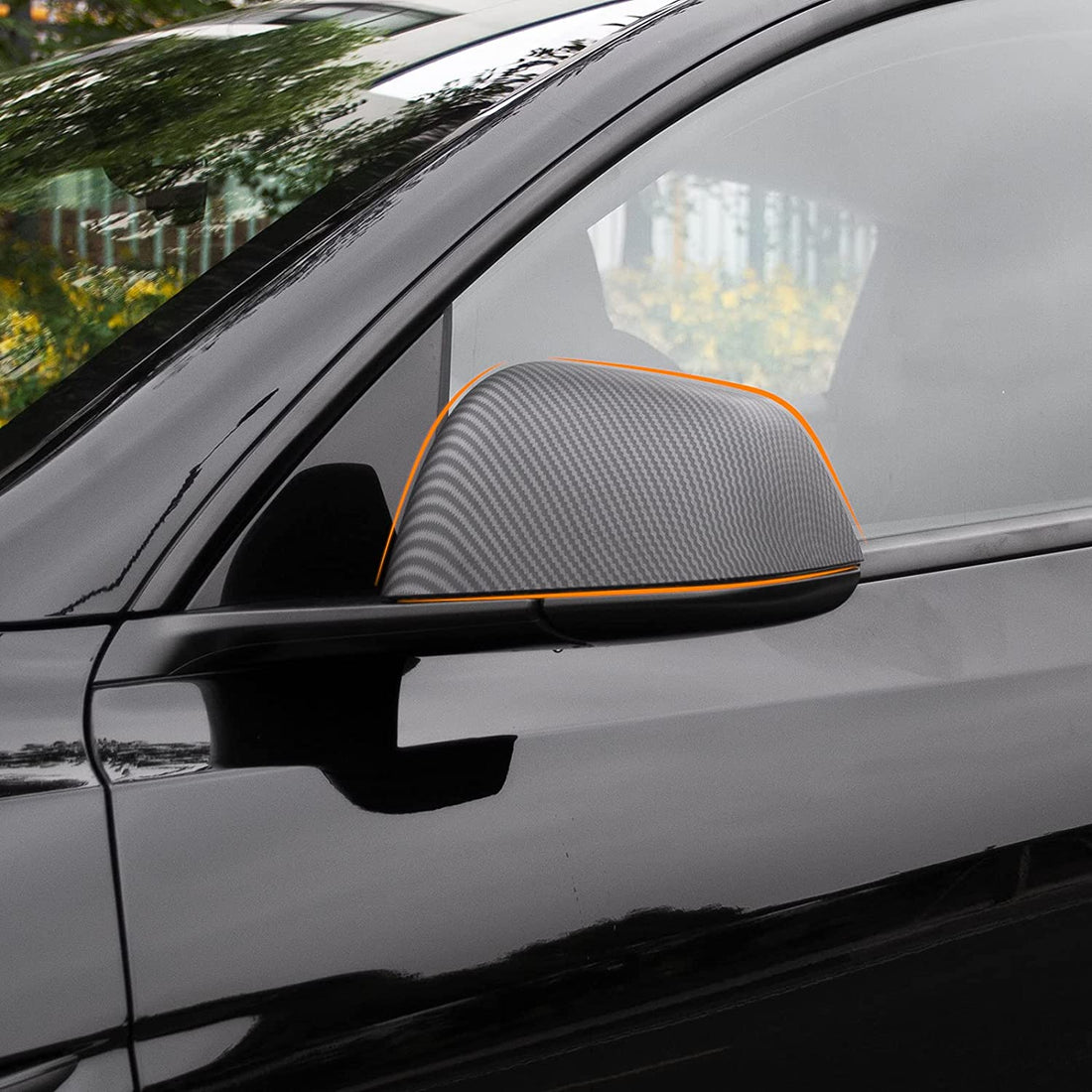 TESEVO ABS Mirror Cover for Model 3 / Model Y | 2-Pack - Tesevo
