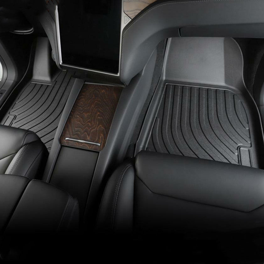 TESEVO All Weather Floor Mats for Model X | Left Hand Drive - Tesevo