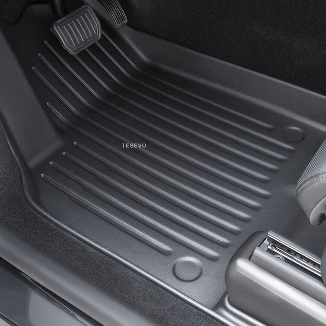 TESEVO All-Weather TPE Floor Mats for Tesla Model YL 2026+ - Tesevo
