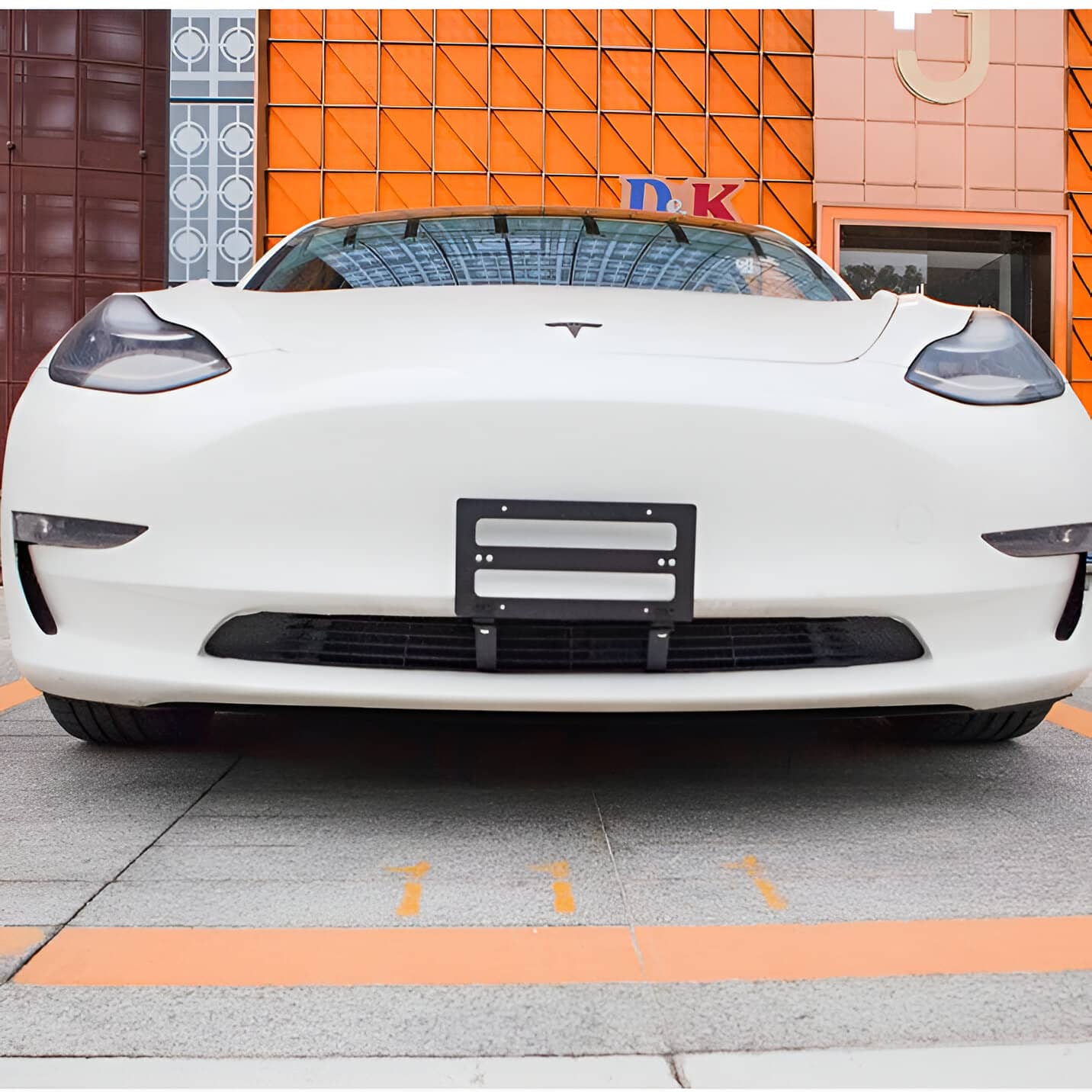 Elegant Model 3 License Plate Frame Gallery