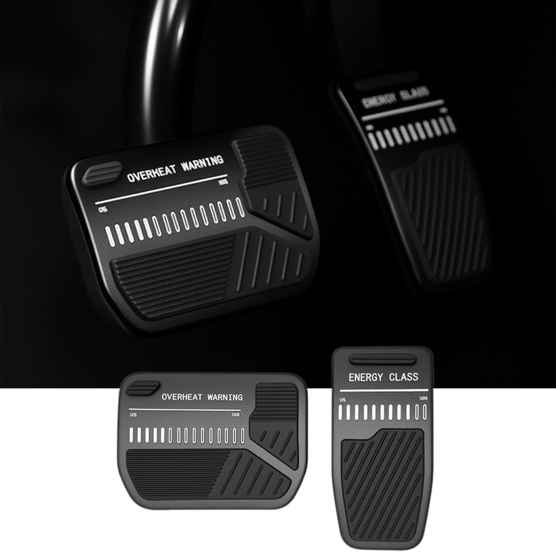 TESEVO Anti - Slip Accelerator Brake Pedal Cover for Tesla Model 3/Y - Tesevo